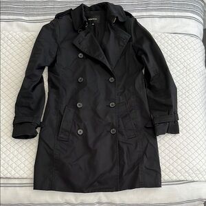 Babaton Women's Black Trench Coat